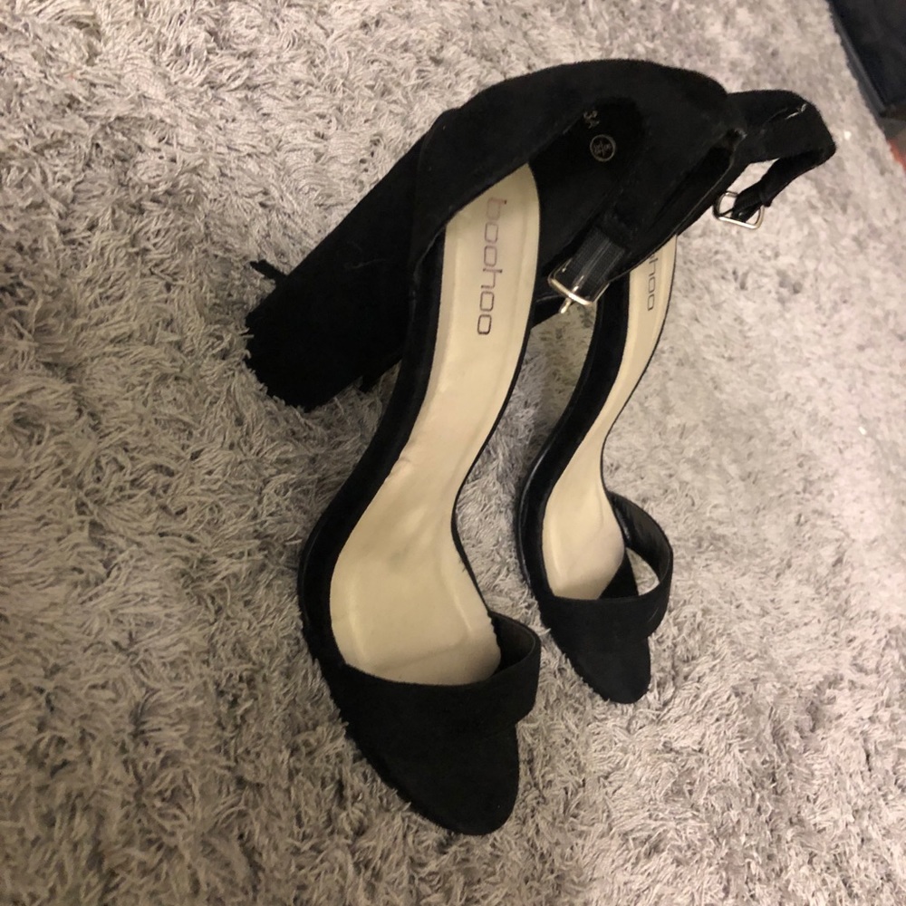 Black high heels Size US 7/ UK 5